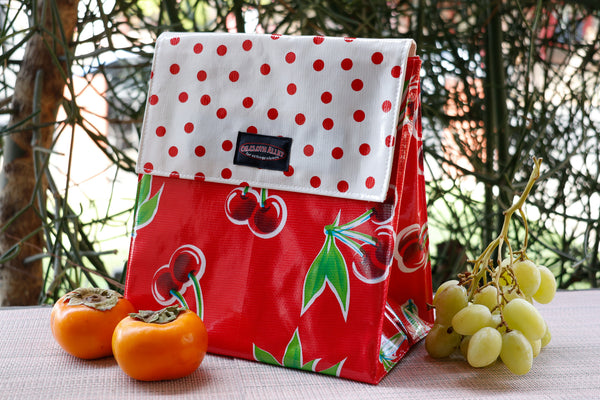 Red discount cloth bag