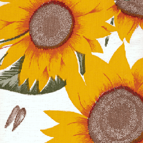 LARGE sunflowers fabric - sunflower Fabric