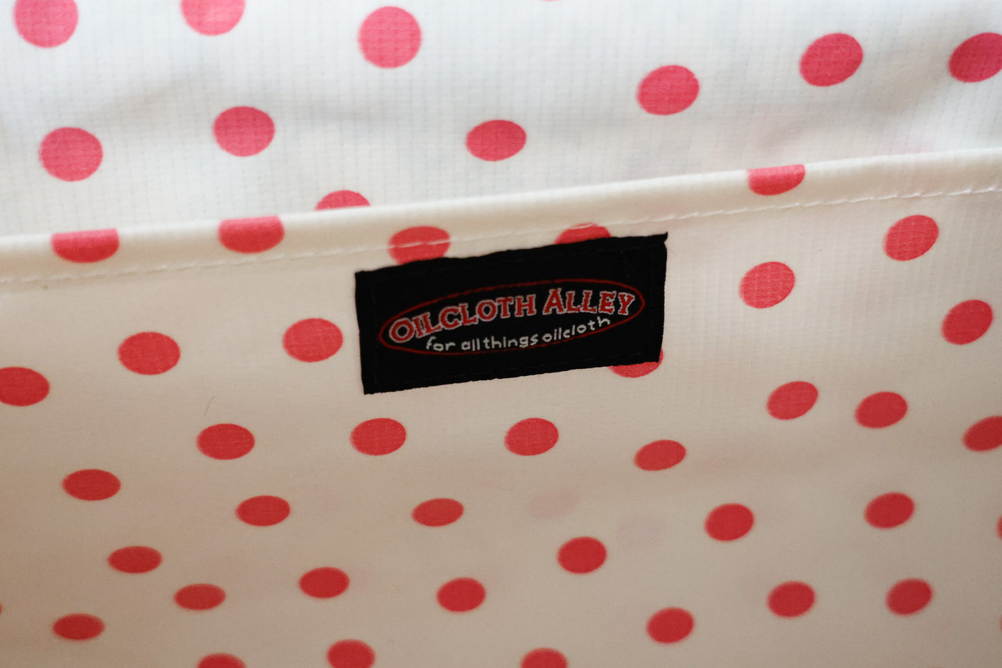 Oilcloth Weekender Bag - Black Toile