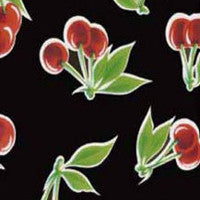 Black Cherry Oilcloth Fabric